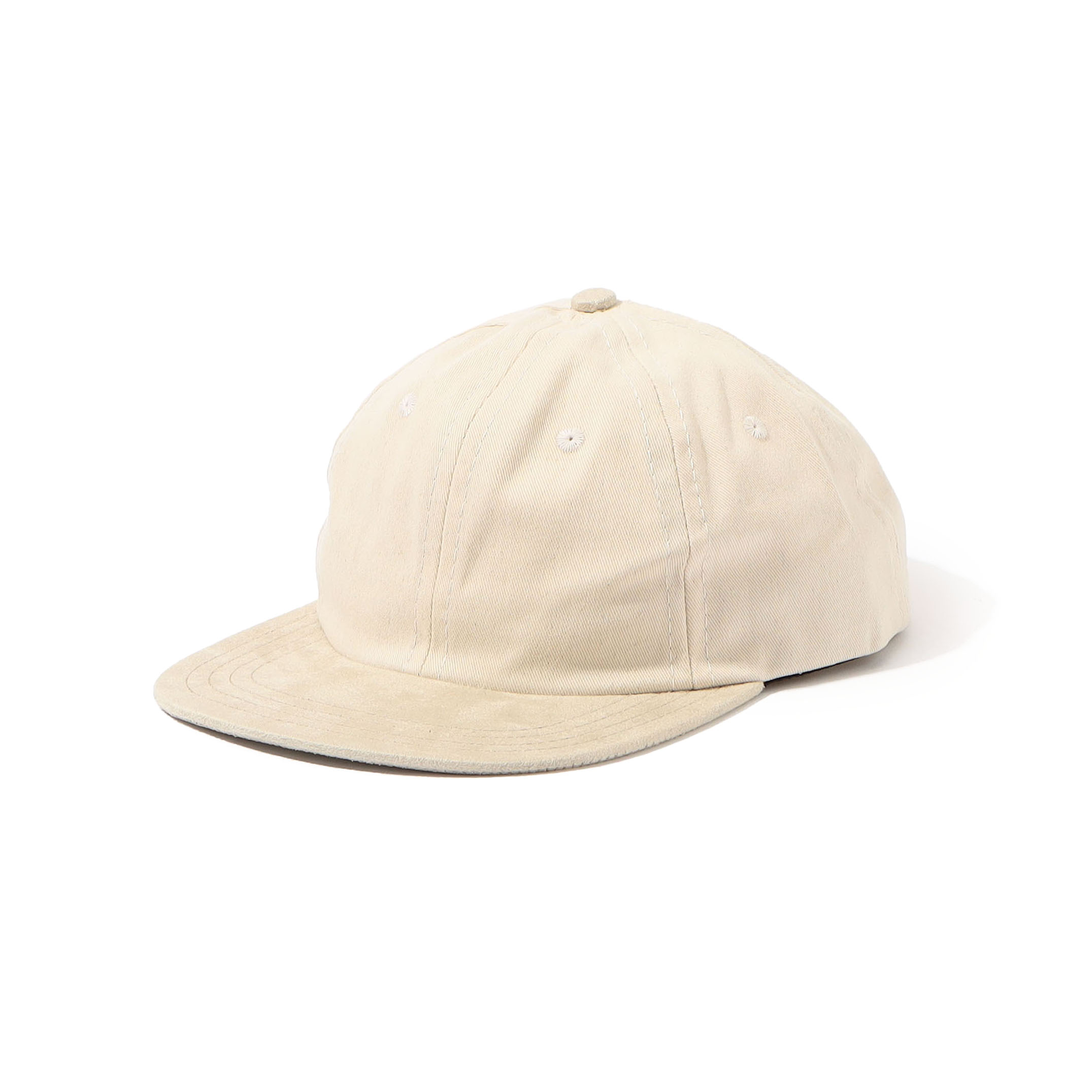 LITE YEAR Mole Suede Six Pannel Cap キャップ