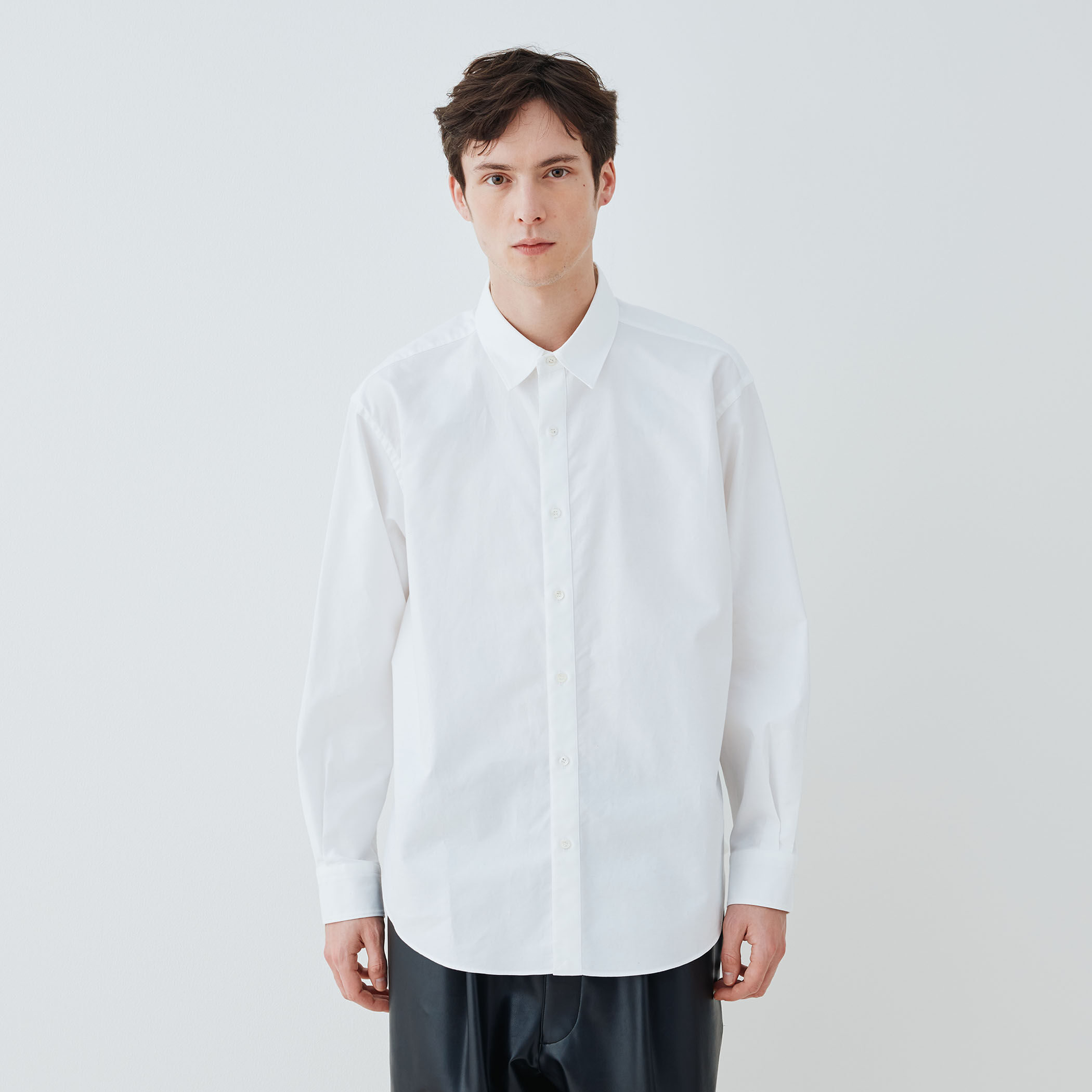 2025 SS GALERIE VIE プレミアムオックス ワイドスリーブシャツ プレミアムオックス ワイドバランスシャツ｜トゥモローランド