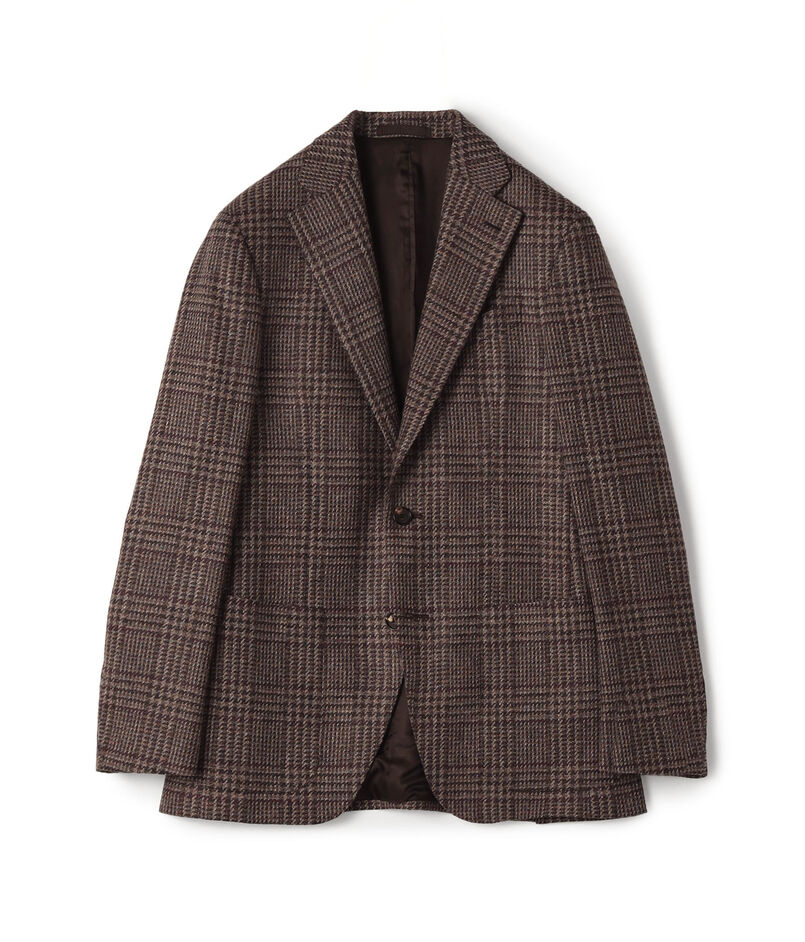 CARUSO BOHEME ウール シングルブレステッド2Bジャケット