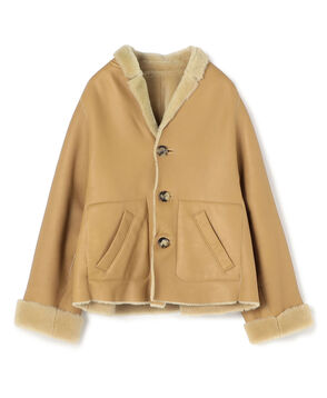 MARNI REVERSIBLE MOUTON ショートコート