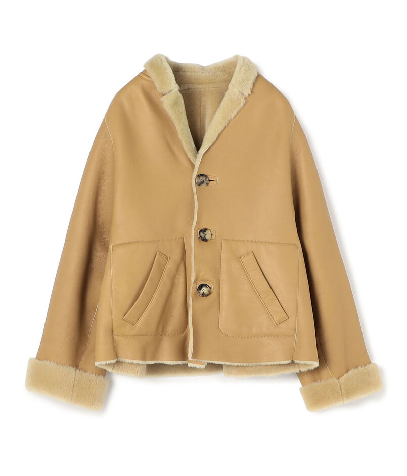 MARNI REVERSIBLE MOUTON ショートコート
