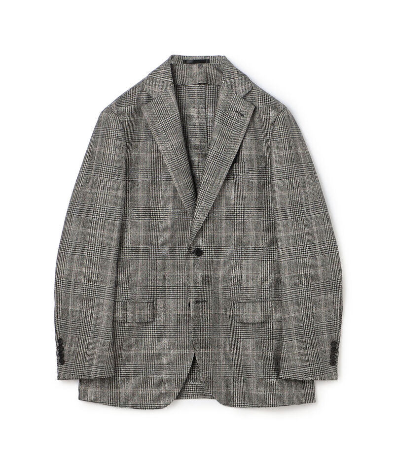 ウールシルクカシミヤ シングルブレステッド2Bジャケット LORO PIANA SILK AIR