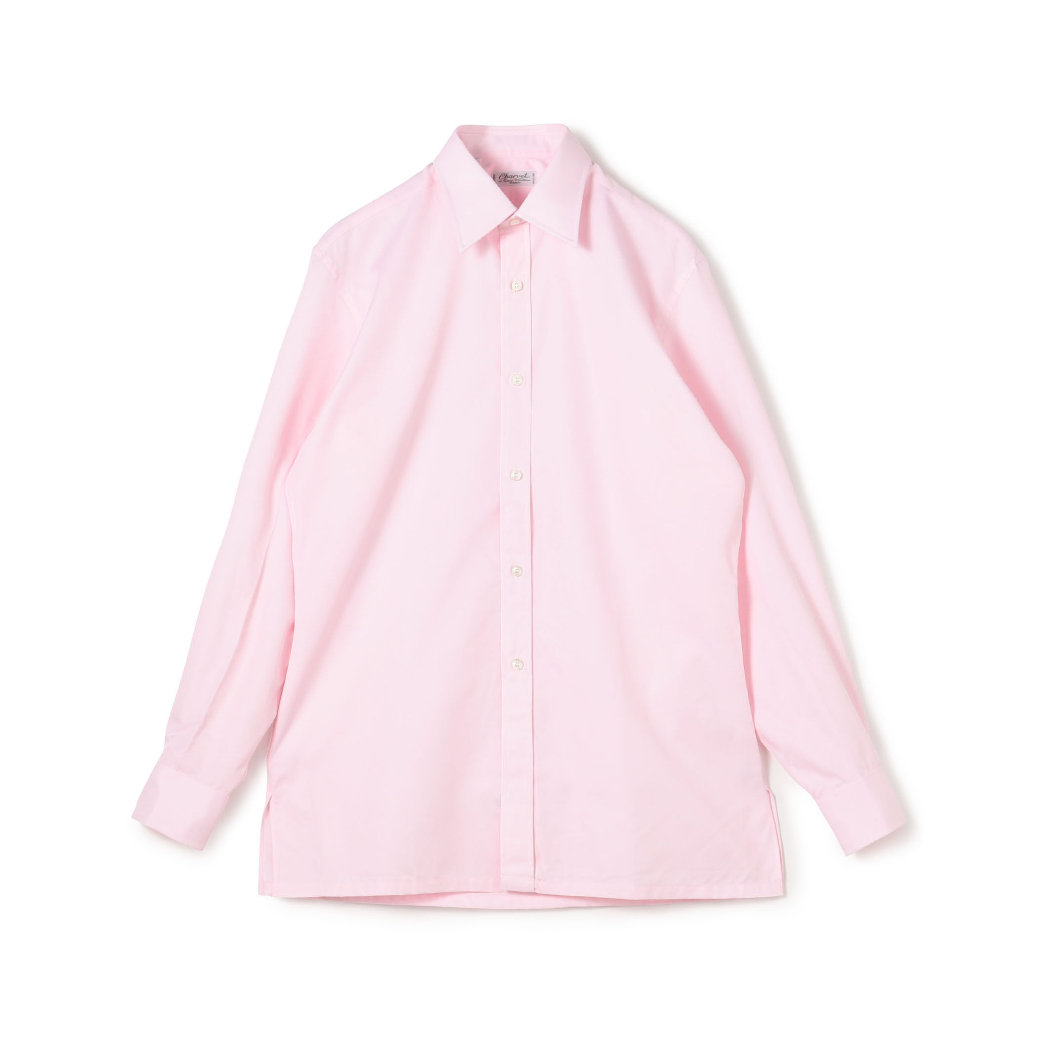 Charvet コットンツイル セミワイドカラーシャツ｜トゥモローランド
