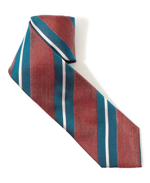 STEFANO BIGI シルク レジメンタルネクタイ