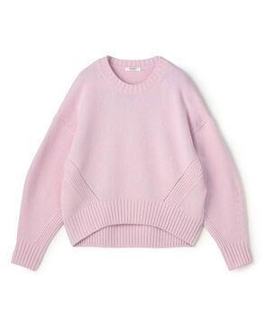 【WEB先行予約】ラムカシミヤ クルーネックプルオーバー