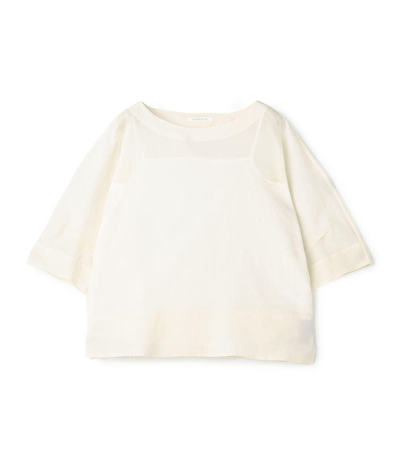 コットンボイルワッシャー ドルマンスリーブシャツ