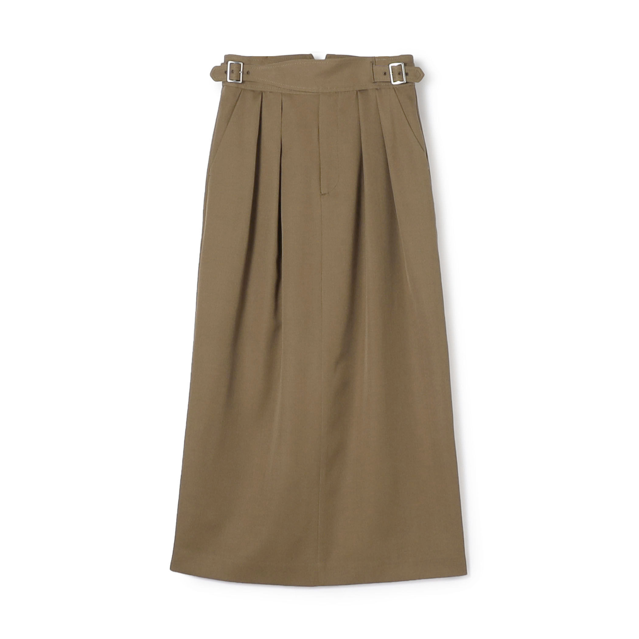 ウールギャバジン グルカスカート｜トゥモローランド 公式通販