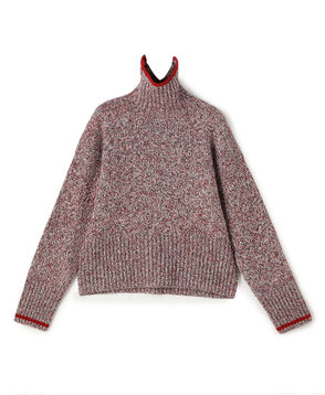 ファインラムズウール タートルネックプルオーバー