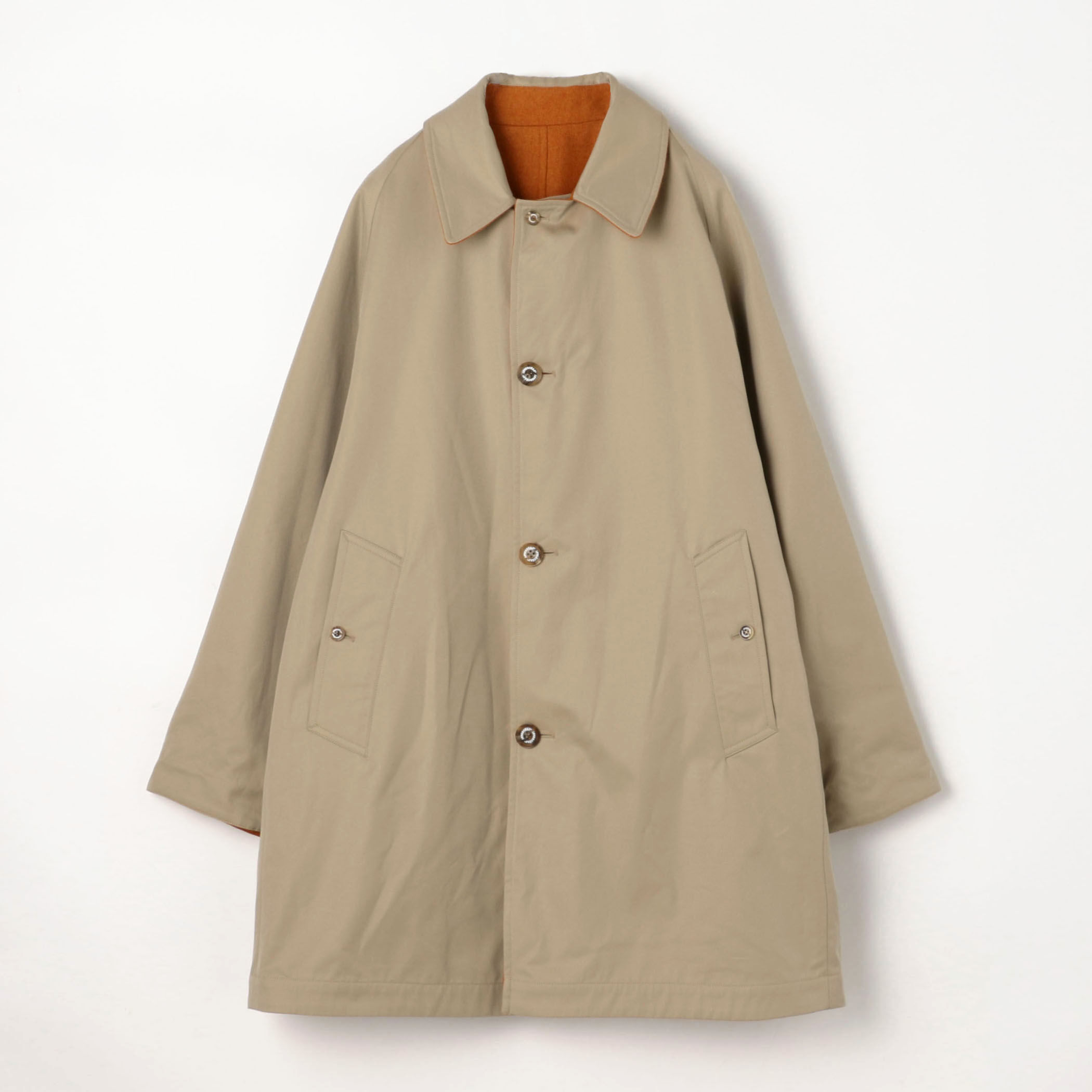 別注】INVERTERE ウールコットン リバーシブルコート