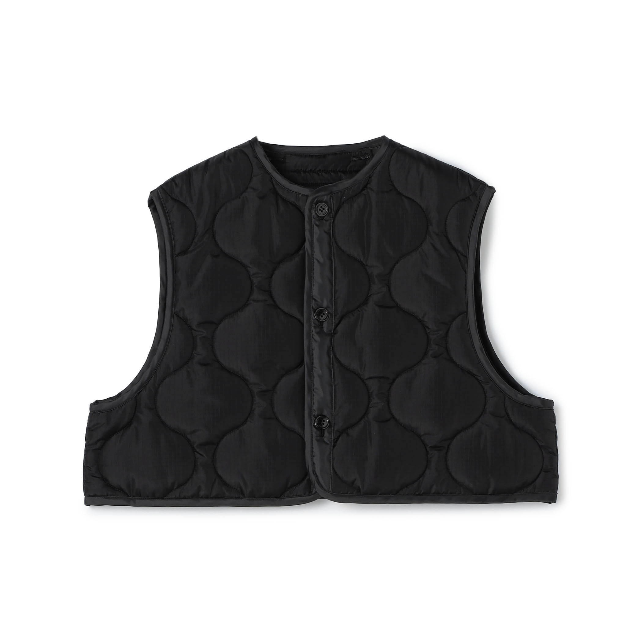 HYKE(ハイク)】 QUILTED LONG VEST キルティングベスト - ロングコート