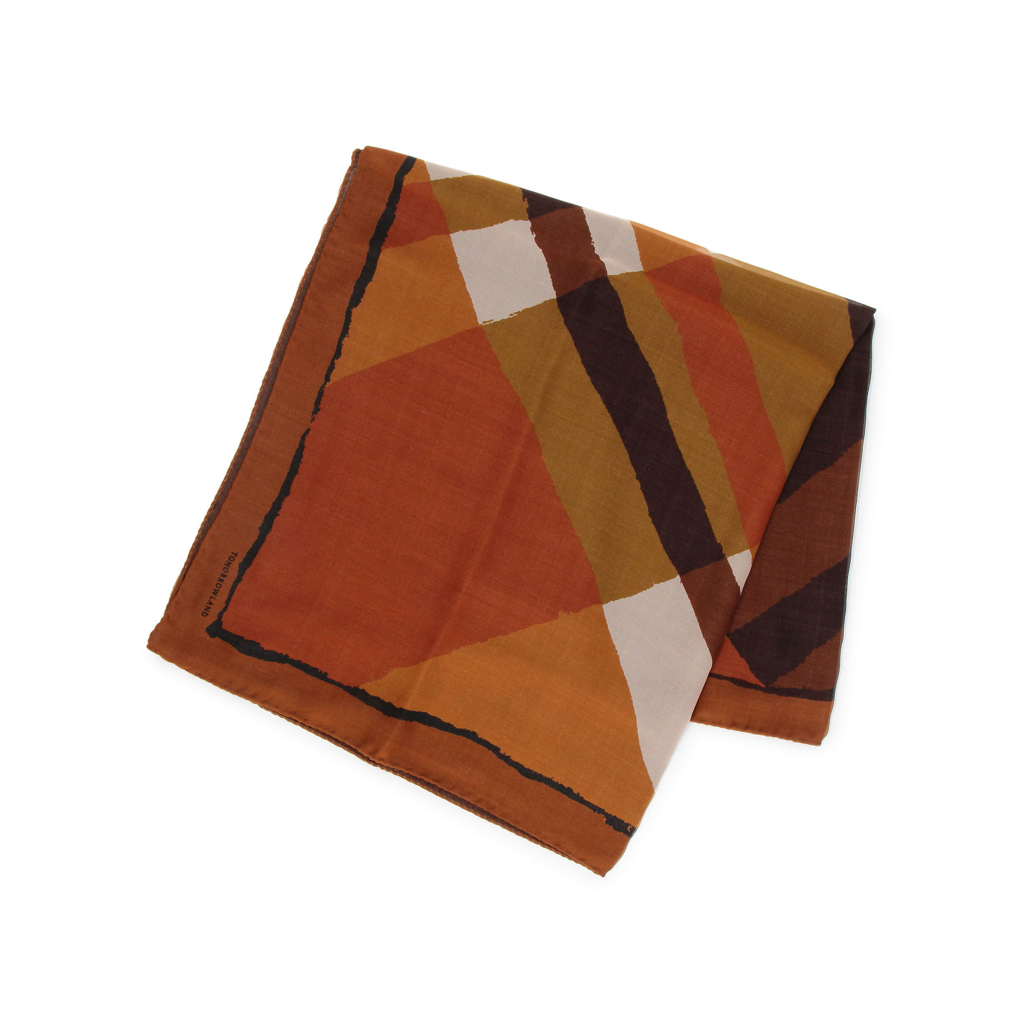 TOMORROWLAND ウール プリントスカーフ｜トゥモローランド 公式通販