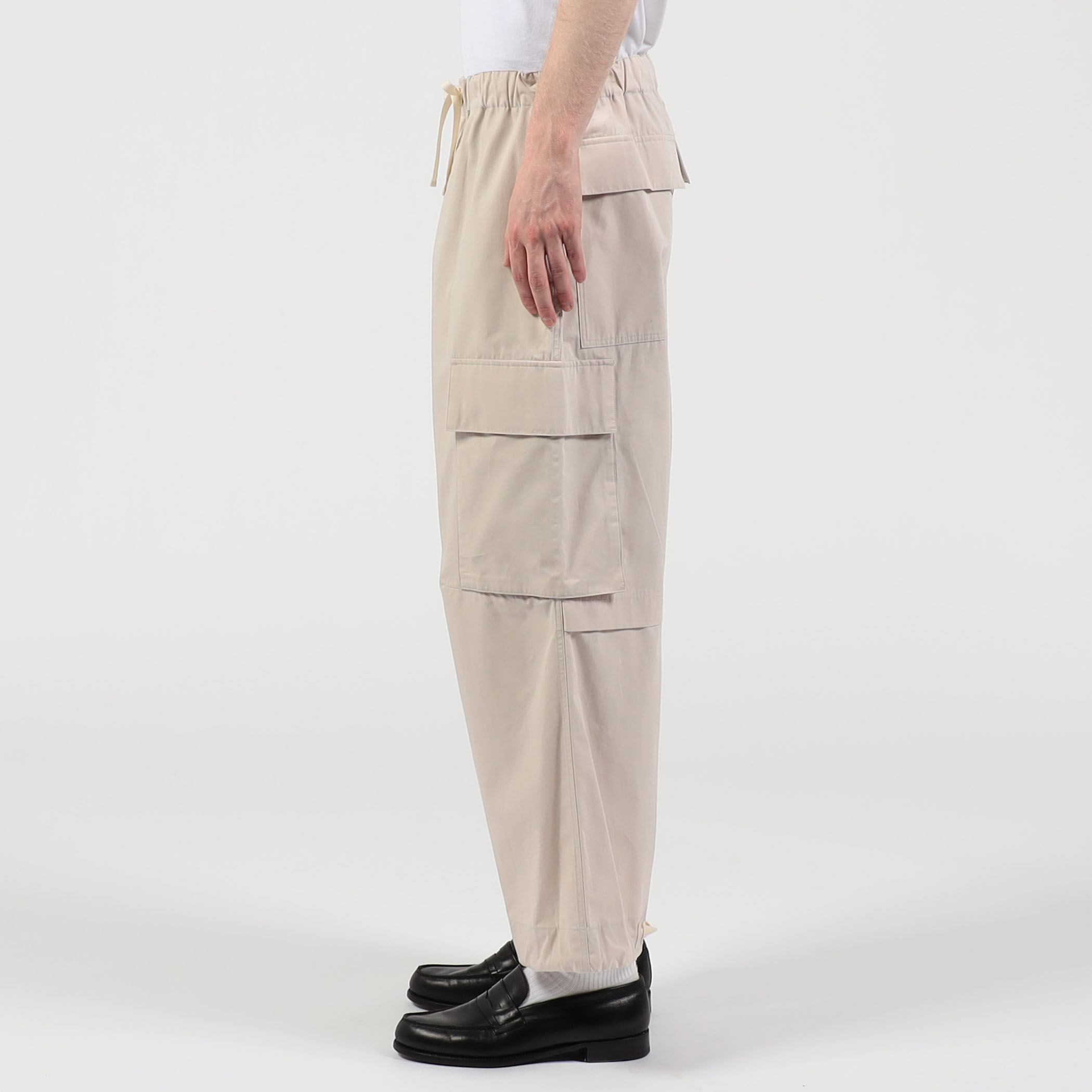 nonnotte Clear Heavy Broadcloth CargoPants｜トゥモローランド