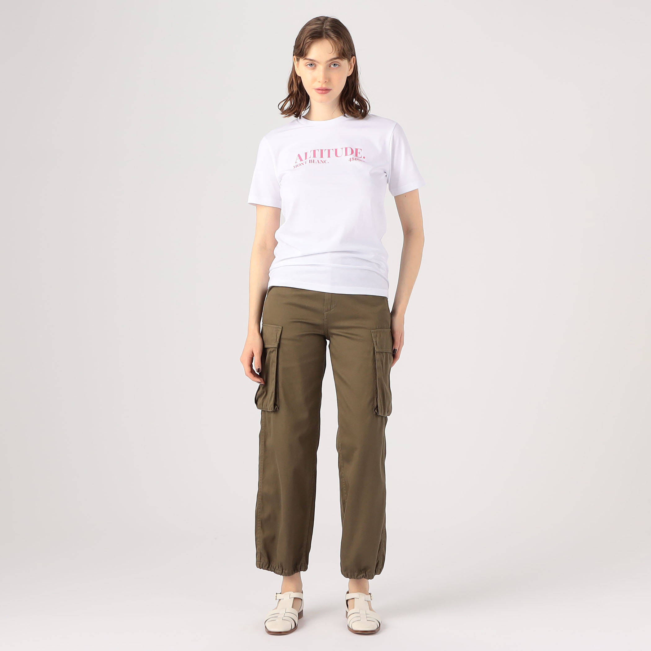 TOMORROWLAND / トゥモローランド Les Petits Basics ALTITUDE MONT BLANC Tシャツ Les Petits Basics ALTITUDE MONT BLANC Tシャツ