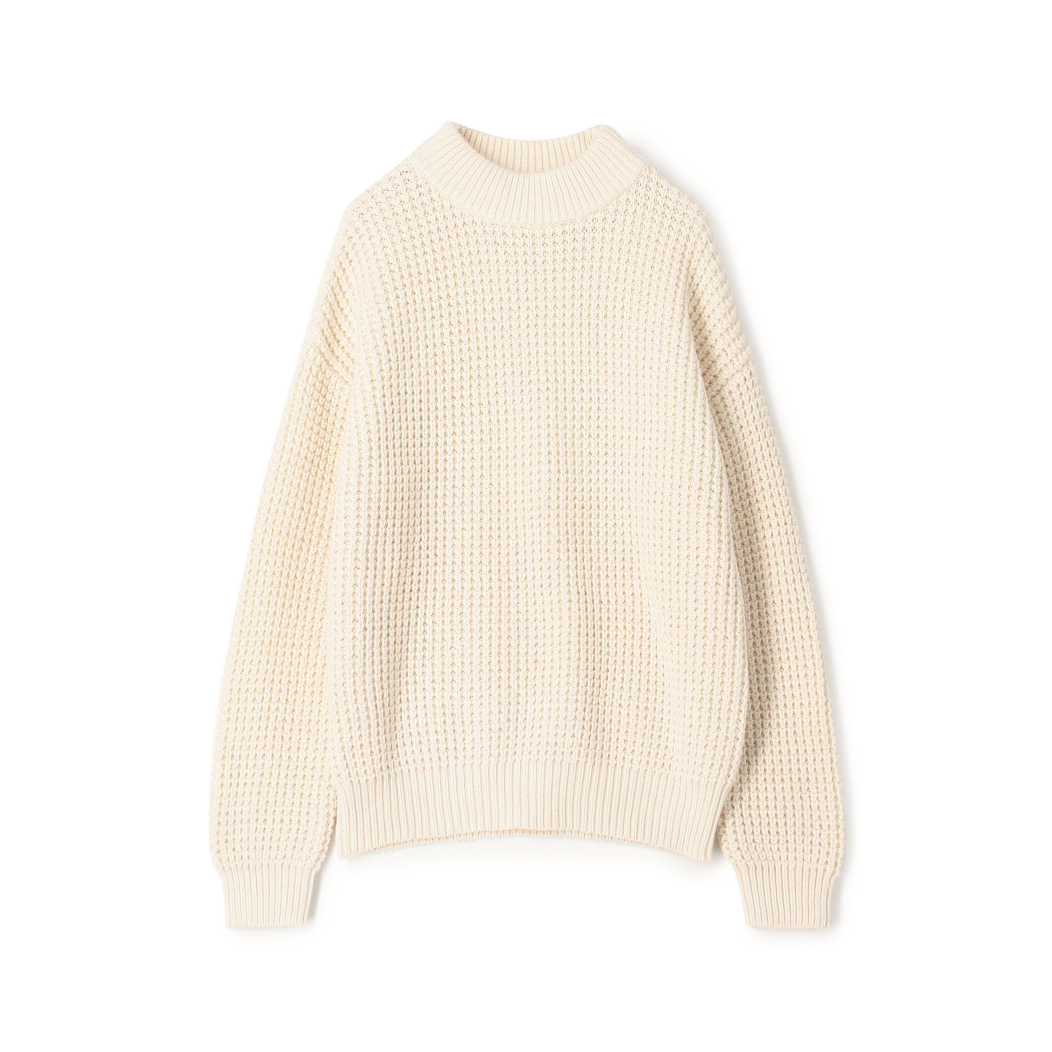CABaN コットンカシミヤワッフル モックネックプルオーバー｜トゥモローランド 公式通販