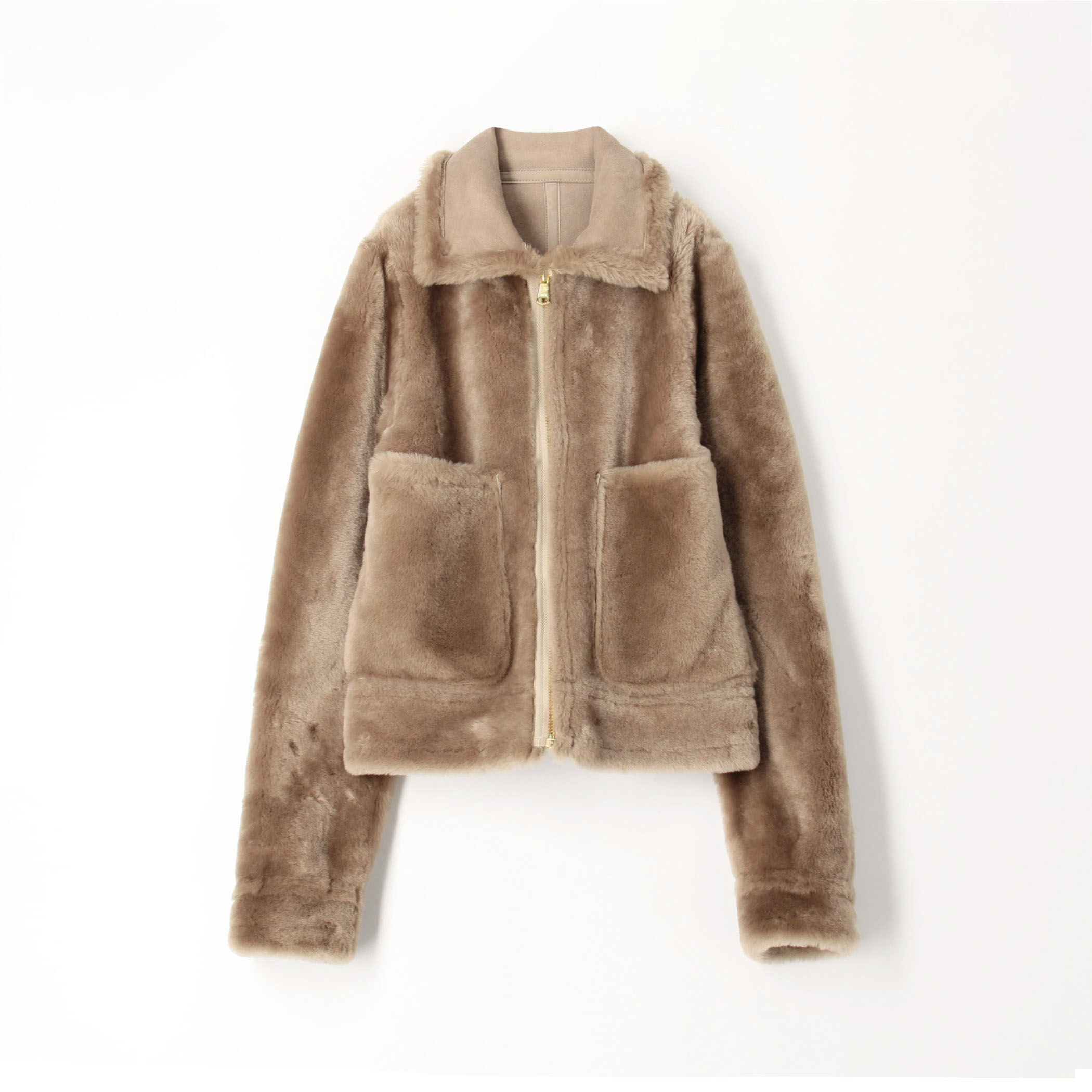 TOMORROWLAND ボア襟ムートンジャケット ラムレザー ムートンジャケット｜トゥモローランド 公式通販