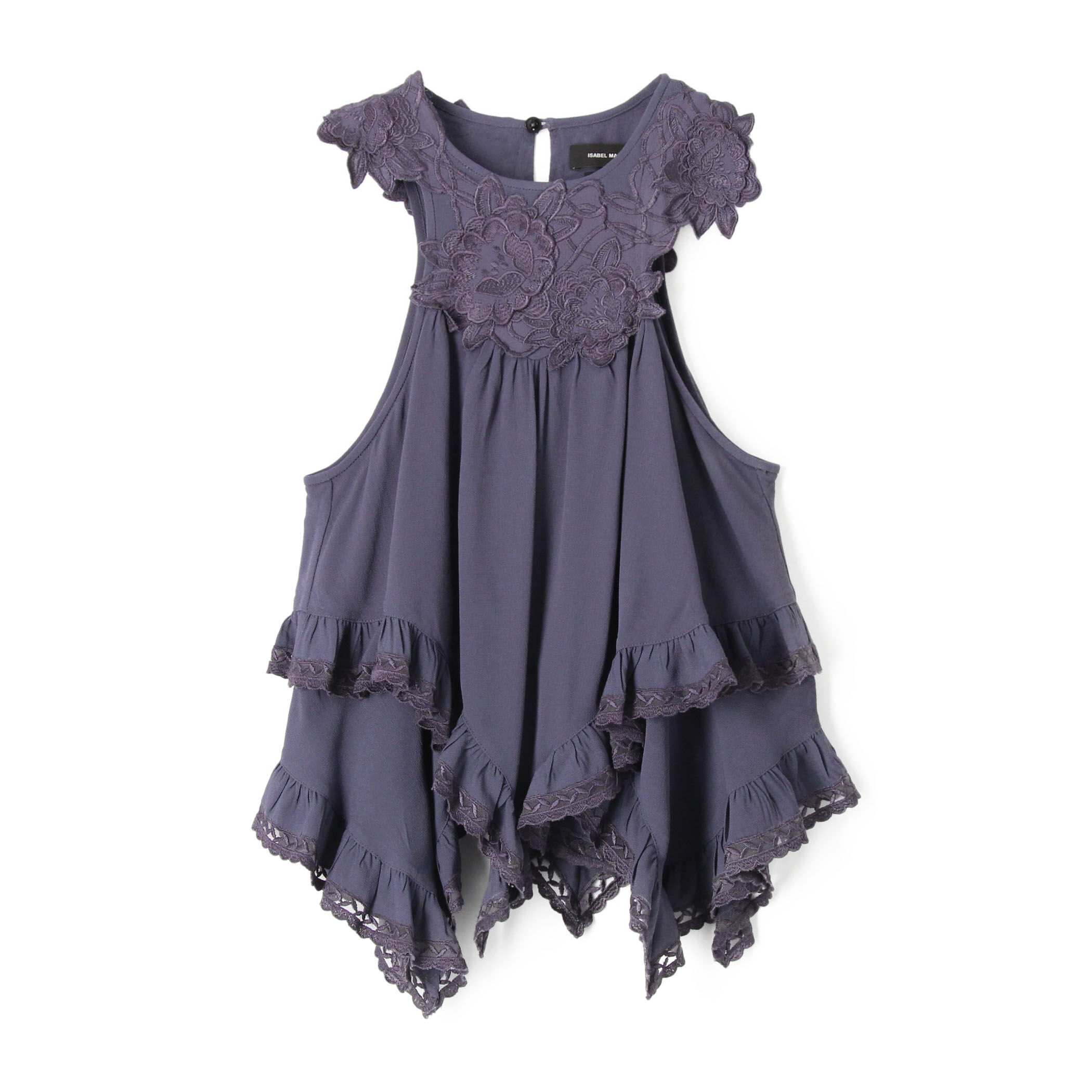 isabel marant ブラック レース ブラウス