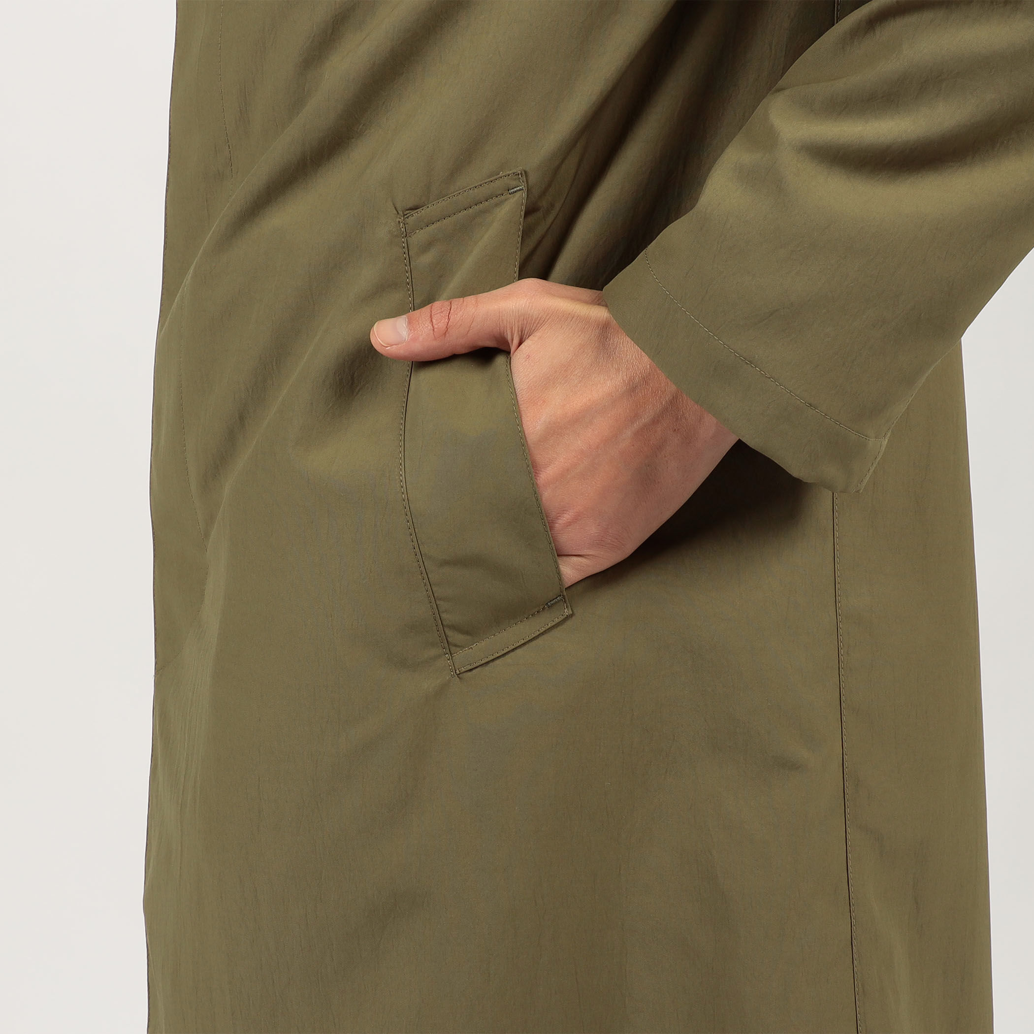 別注】MACKINTOSH DUNKELD パッカブル ステンカラーコート