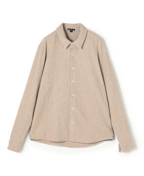 カシミヤウールツイルシャツ MWST3821