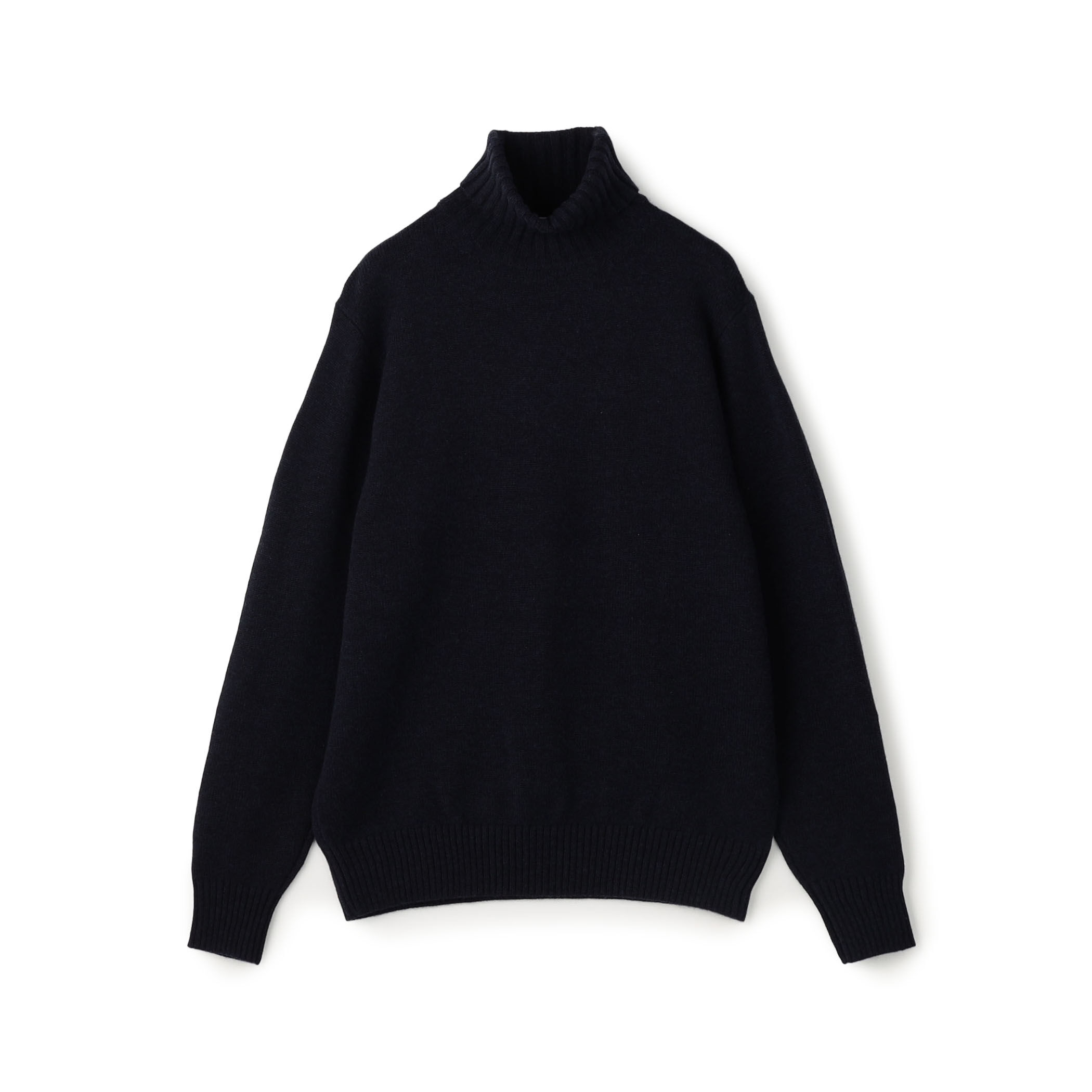 WEB先行予約】TOMORROWLAND tricot ラムズウール タートルネックニット