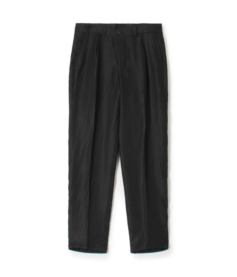 【別注】Salbatore Piccolo MARCELLO リネン1プリーツテーパードパンツ