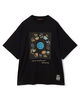 CABaN スビンコットン フラワーサークルプリントＴシャツ