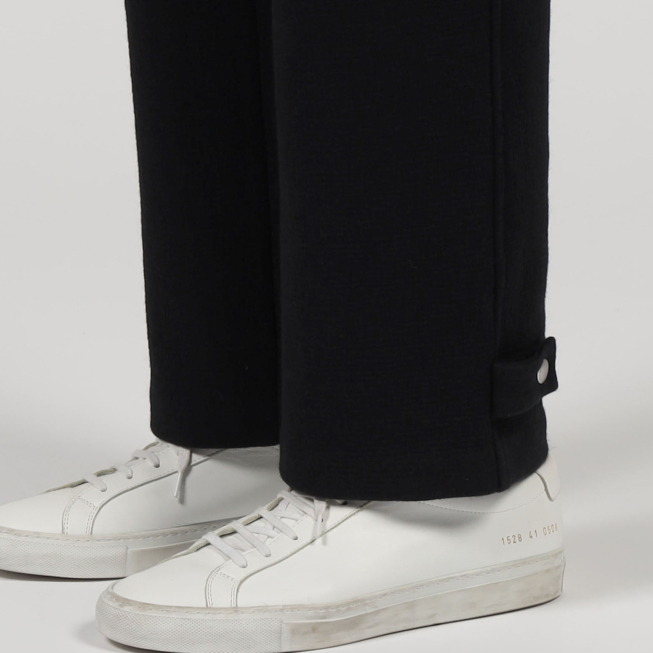 CABaN ウールコットンダブルフェイス イージーパンツ