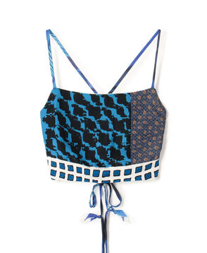 Bettina Bakdal INA CORSAGE バックレースアップ ビスチェ
