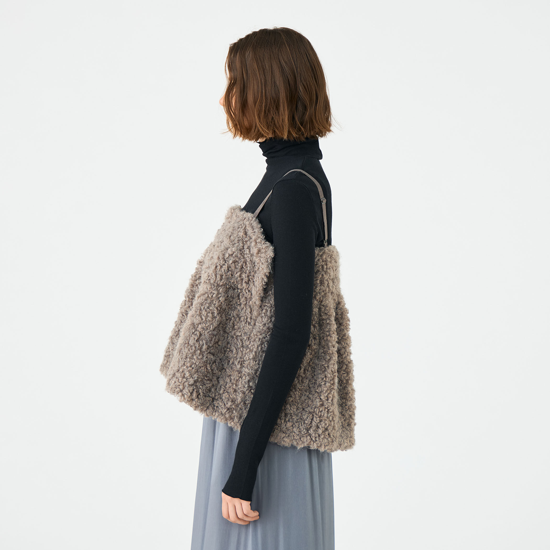 新品未使用　タグ付き　ballsey ミックスファー キャミソール　プルオーバー ミックスファー キャミソールプルオーバー｜トゥモローランド 公式通販