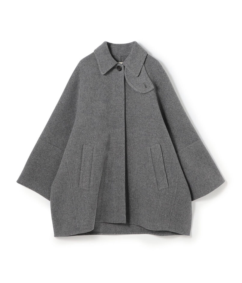 ウールモッサ バルカラーコート