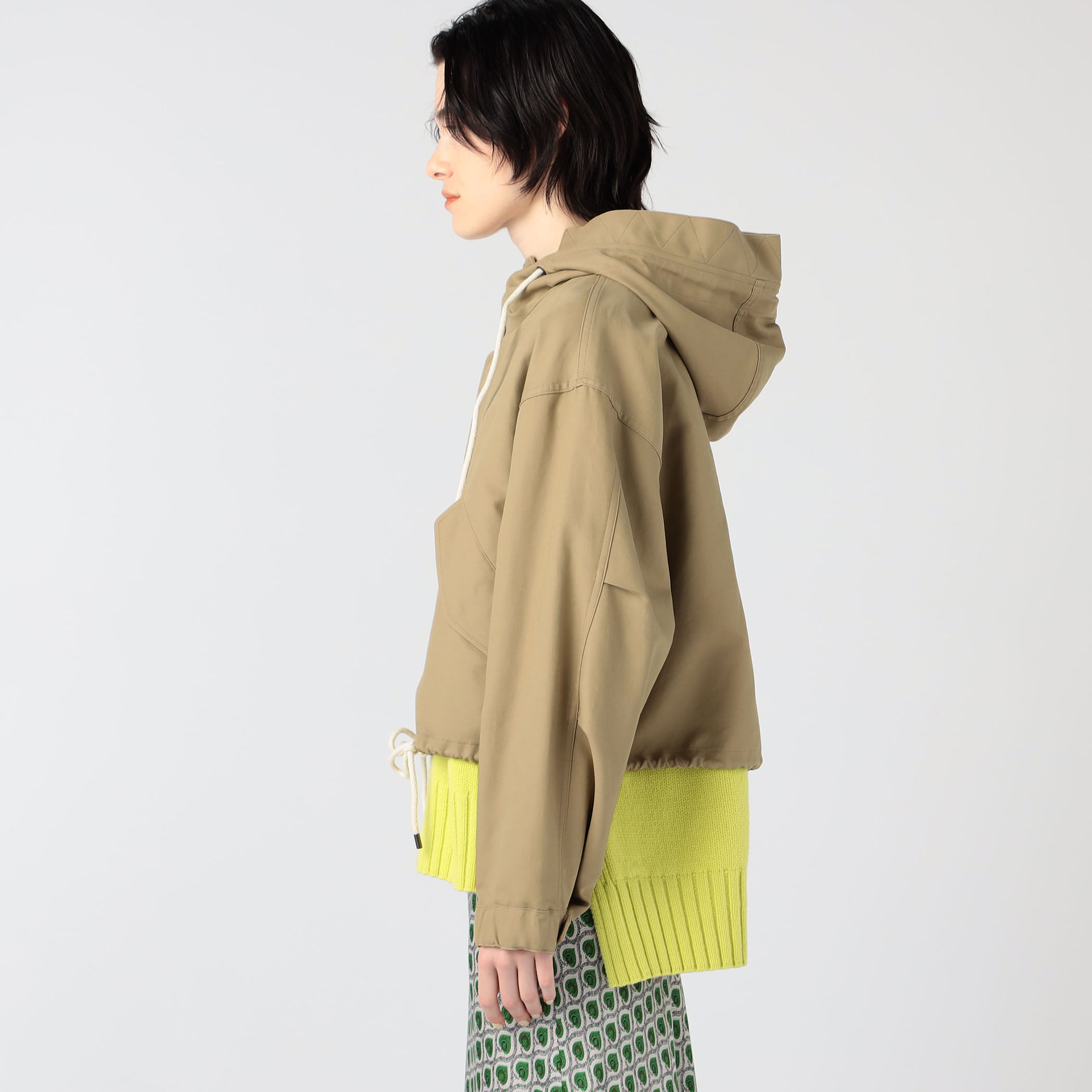 MACPHEE コットンダブルクロスフーデッドブルゾン コットンダブルクロス フーデッドブルゾン｜トゥモローランド