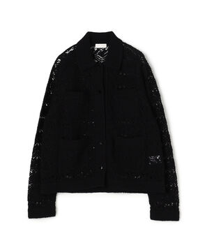 【WEB先行予約】コットンナイロンファンシーヤーン 4Pカーディガン