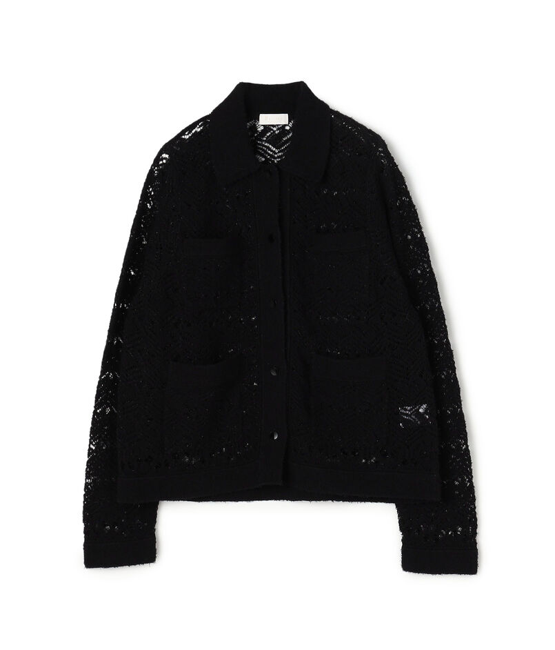 【WEB先行予約】コットンナイロンファンシーヤーン 4Pカーディガン