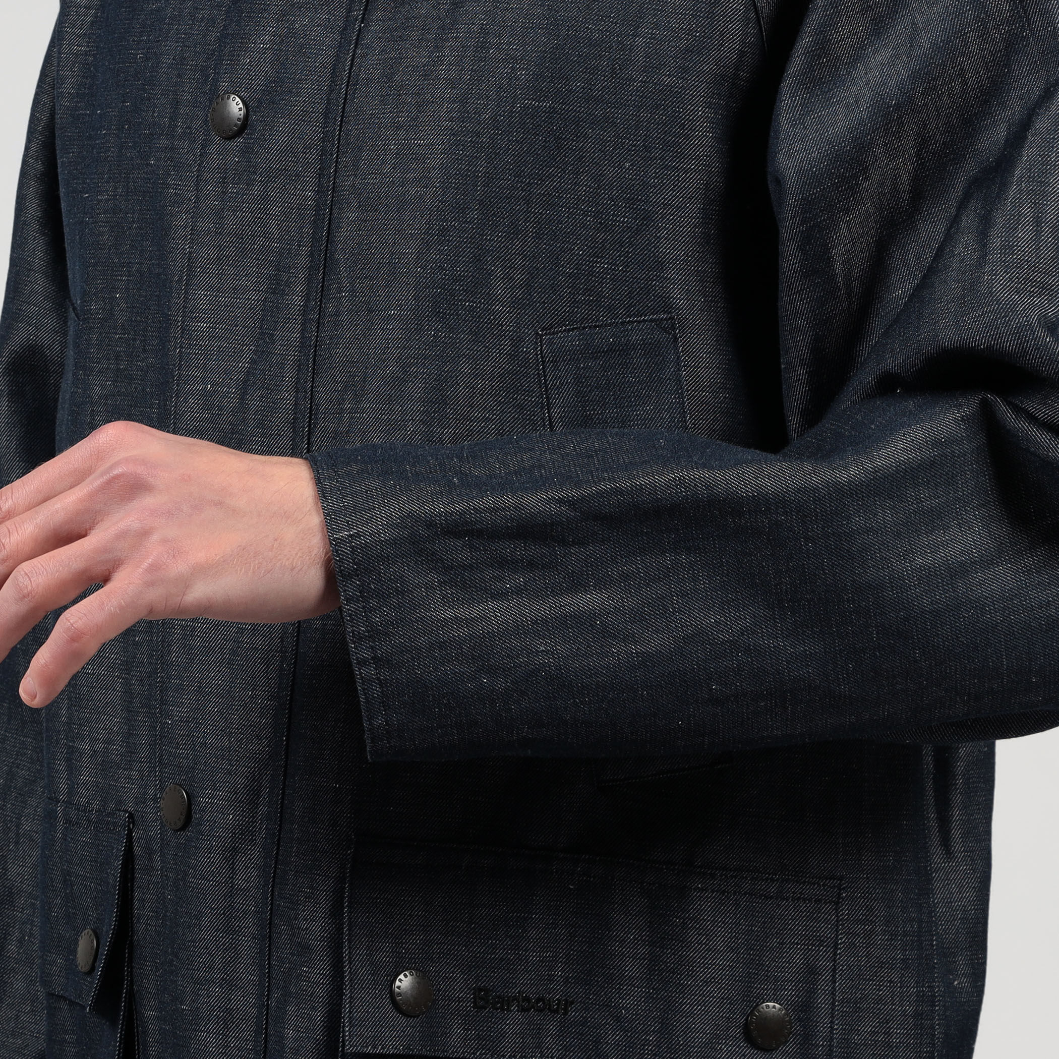 別注】Barbour Classic BEDALE ウールリネン ブルゾン DORMEUIL