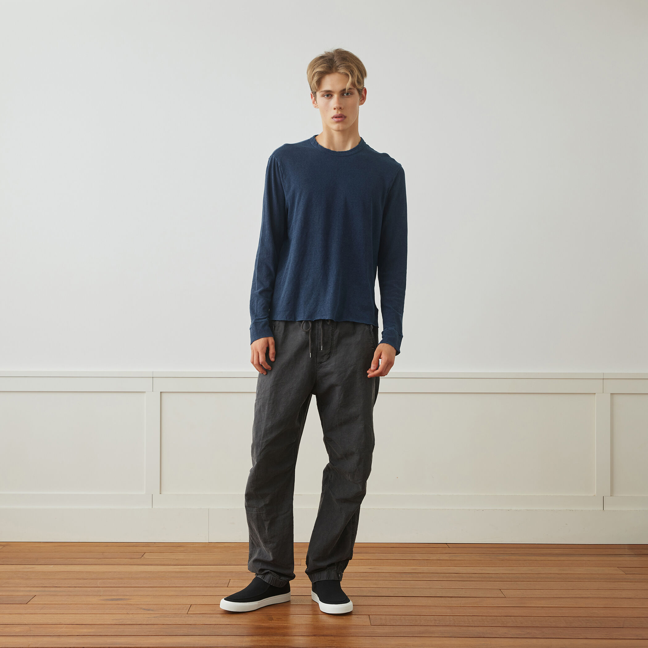 スラブジャージー ロングスリーブTシャツ MJD3638｜トゥモローランド