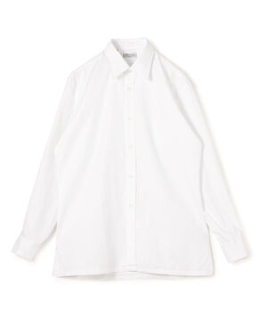 Charvet コットンツイル セミワイドカラーシャツ