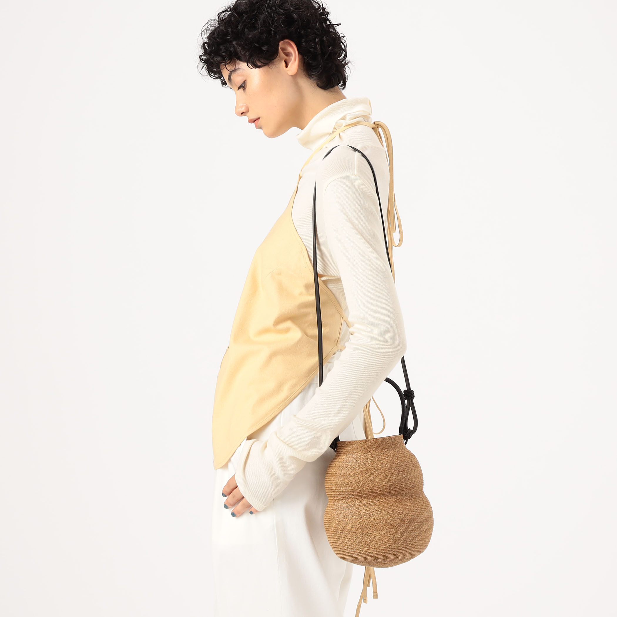 KAMARO'AN Gourd Hand バスケットバッグ|トゥモローランド 公式通販 KAMARO'AN Gourd Hand バスケットバッグ|トゥモローランド 公式通販