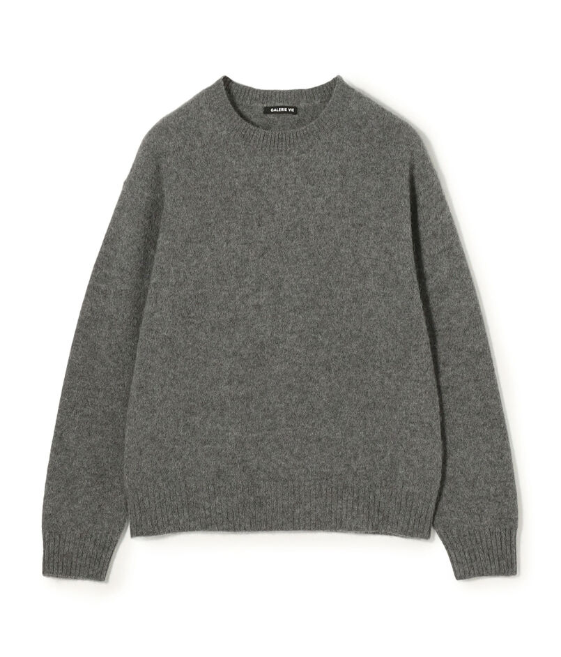 ベビーアルパカ クルーネックプルオーバー