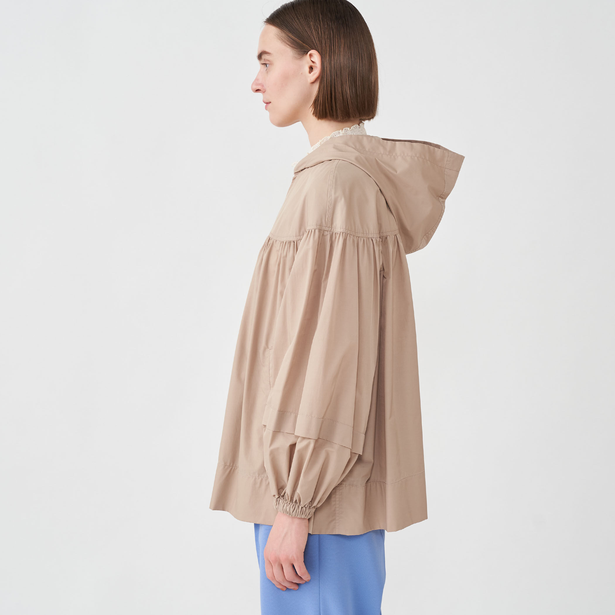 使用少♡TOMORROWLAND Ballsey ライトタフタ ベルテッドコート 楽天市場】【SALE／50%OFF】ライトタフタ フーデッドコート