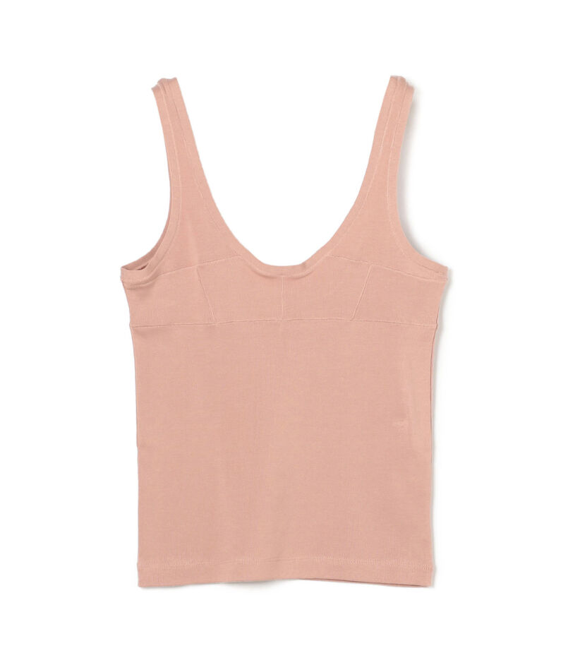 スーピマコットン フライスタンクトップ