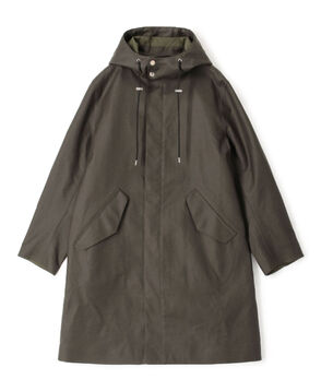 【別注】MACKINTOSH GRANISH ウールボンディング フーデッドコート