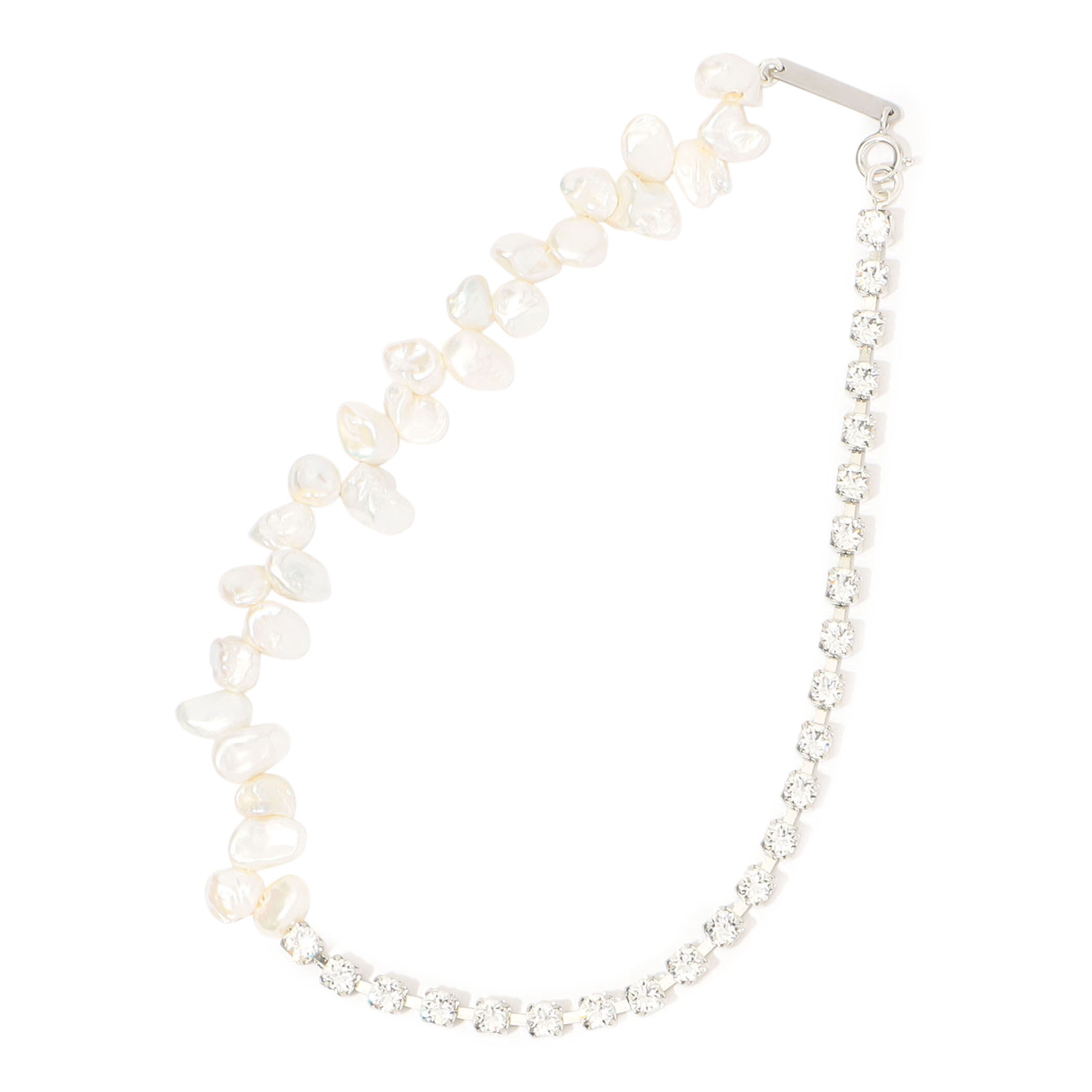 希少稀な Crystal Radical Chic Le Pearl ネックレス Collar アクセサリー