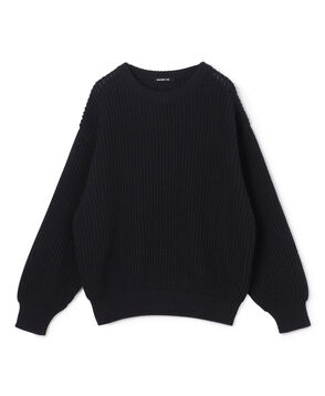 フィッシャーマンズリブ クルーネックプルオーバー