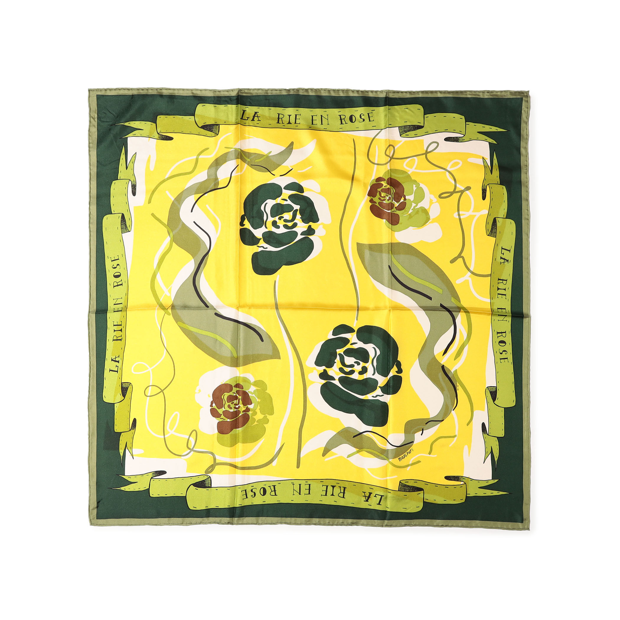 manipuri ROSE シルクスカーフ｜トゥモローランド 公式通販