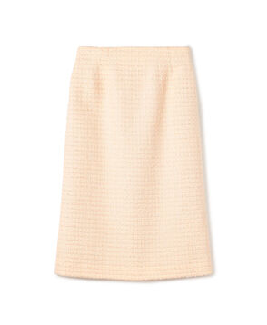 ■ミックスヤーンツイード Iラインスカート