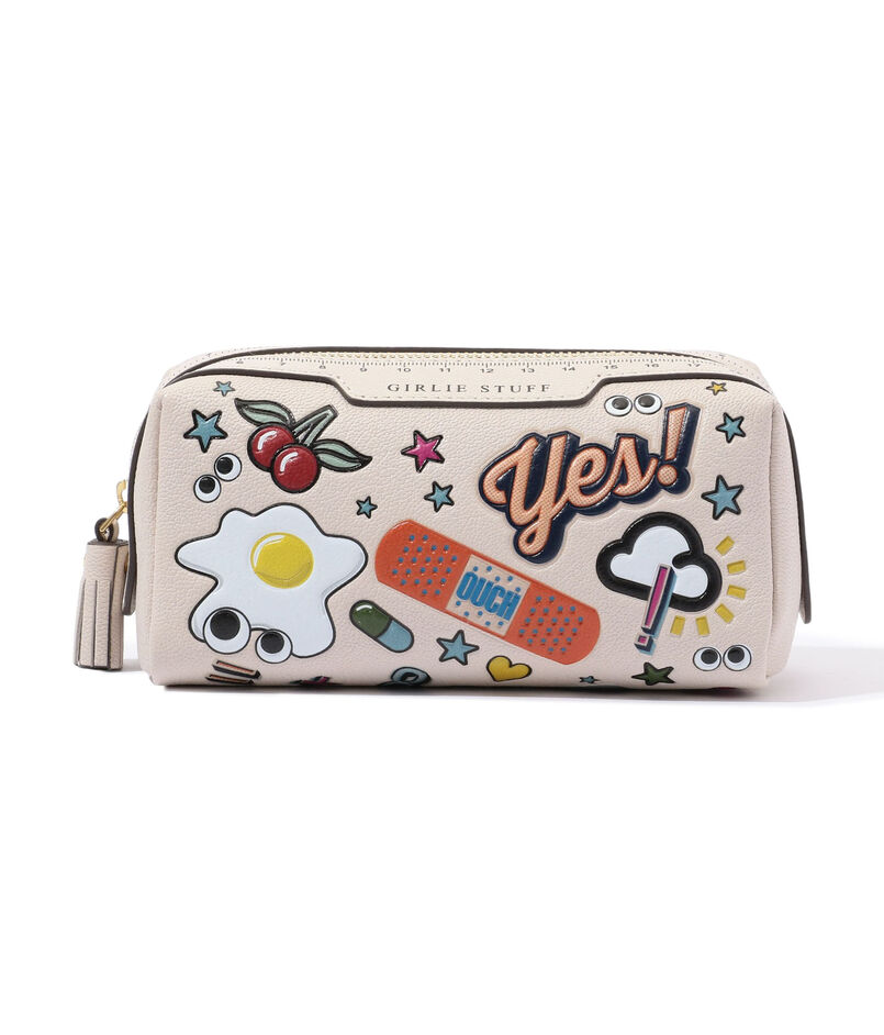 ANYA HINDMARCH GIRLIE STUFF ポーチ