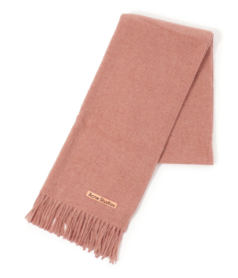 Acne Studios フリンジウール ナロースカーフ