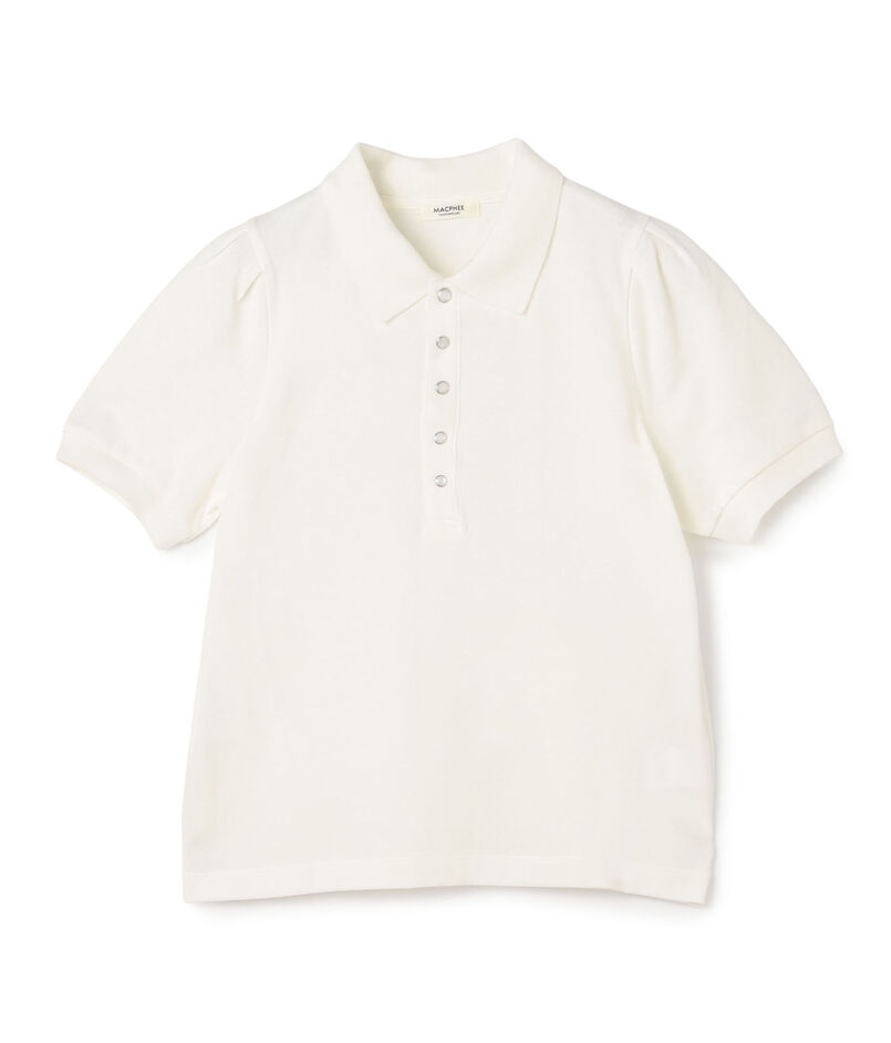 コットンカノコ ポロプルオーバー