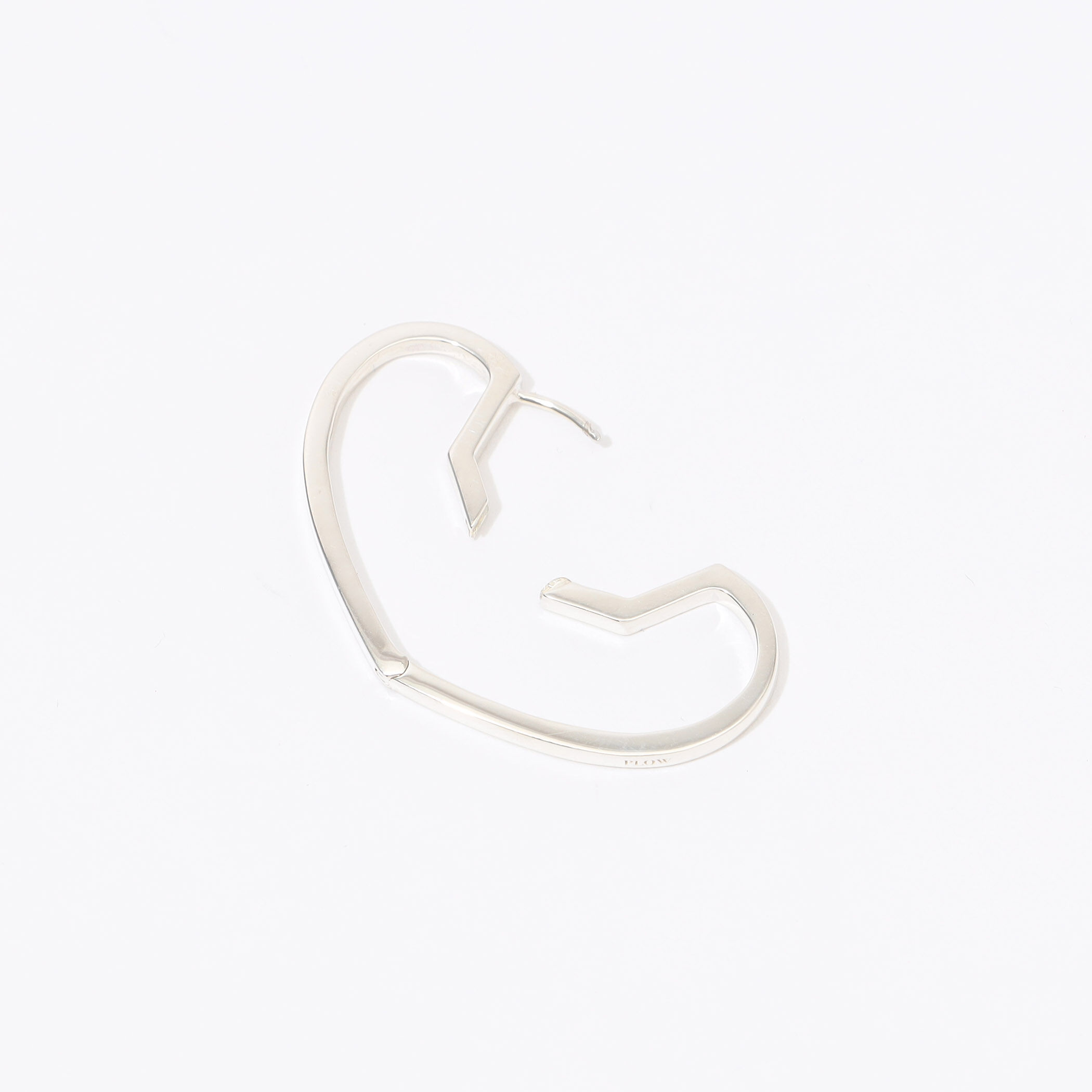 PLOWプラウHug Heart Hoop Pierce Mハート　ピアス Hug Heart Hoop Pierce M -Gold-