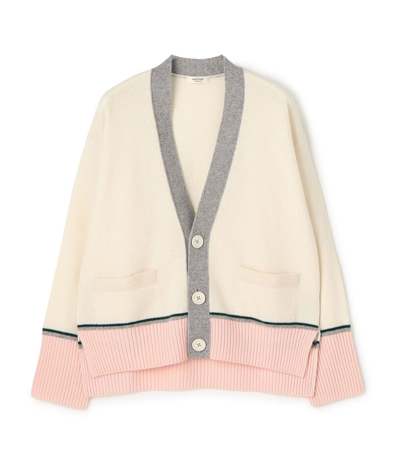 NZ LAMBS Vネックカーディガン