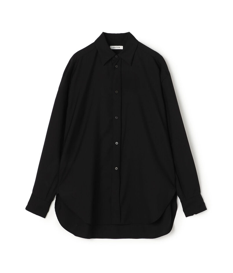 Super120'sウォッシャブルウール リラックスシャツ